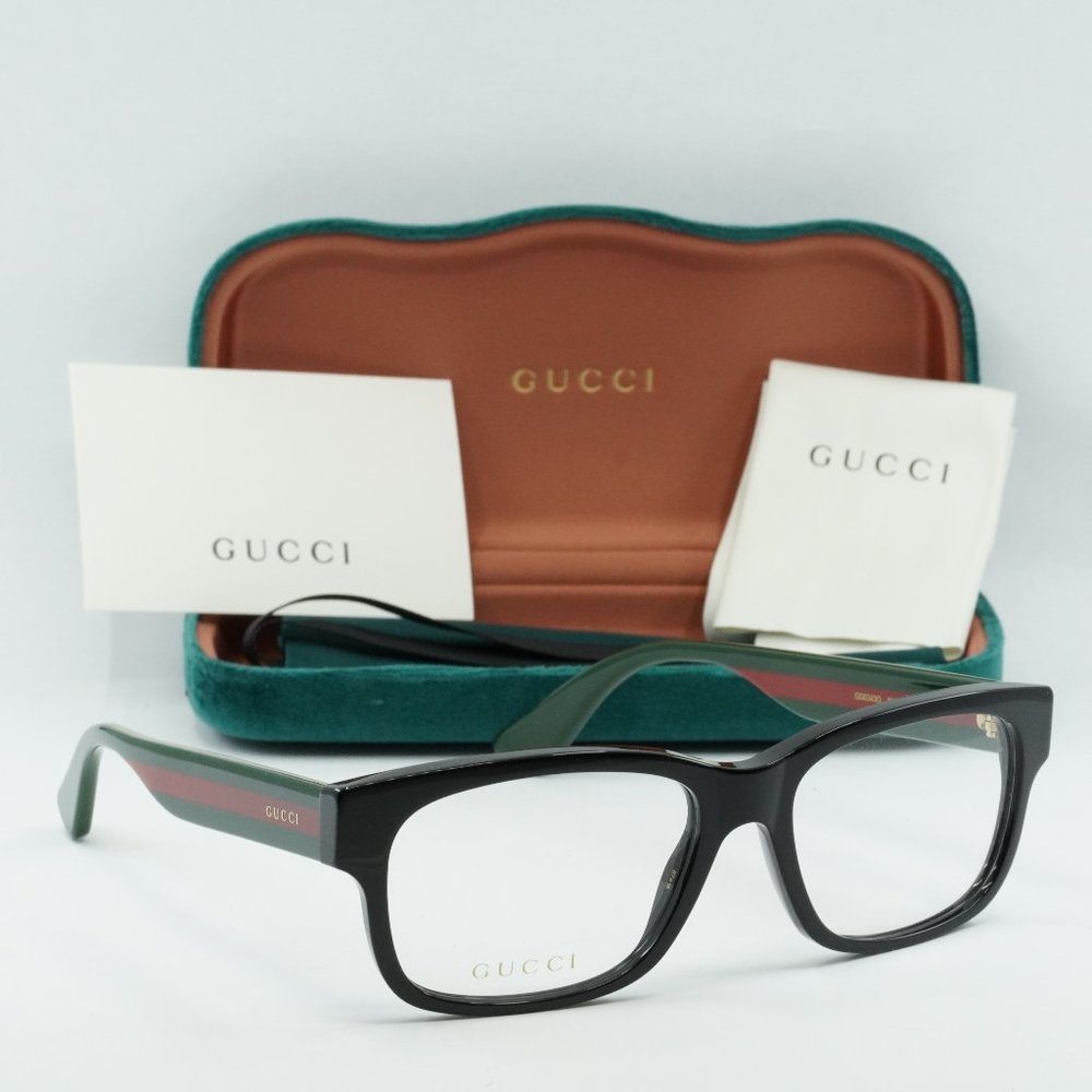 FINAL PRICE NEW GUCCI GG0343O 007 EYEGLASSES - Picture 1 of 9
